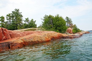Pink Granite Of Georgian Bay VI